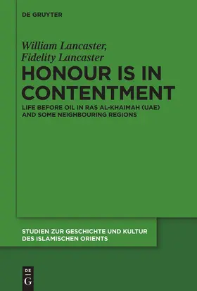 Lancaster |  Honour Is in Contentment | Buch |  Sack Fachmedien