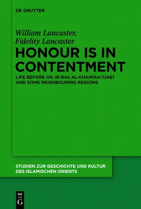 Lancaster |  Honour Is in Contentment | eBook | Sack Fachmedien