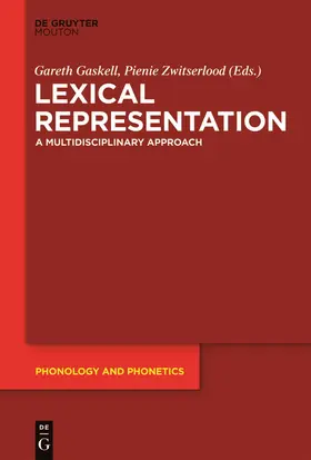 Zwitserlood / Gaskell |  Lexical Representation | Buch |  Sack Fachmedien