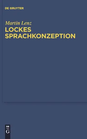 Lenz |  Lockes Sprachkonzeption | Buch |  Sack Fachmedien