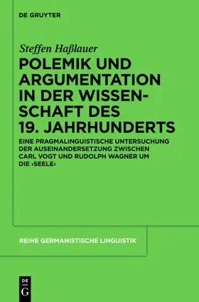 Haßlauer | Polemik und Argumentation in der Wissenschaft des 19. Jahrhunderts | E-Book | sack.de