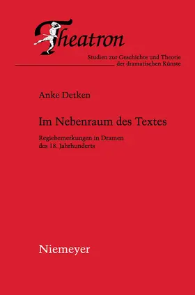 Detken |  Im Nebenraum des Textes | Buch |  Sack Fachmedien