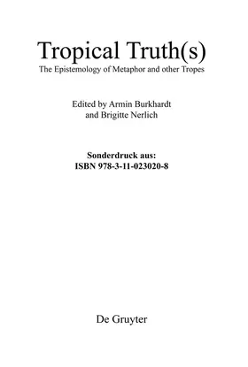 Nerlich / Burkhardt |  Tropical Truth(s) | Buch |  Sack Fachmedien