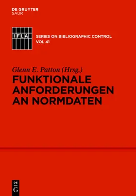 Patton |  Funktionale Anforderungen an Normdaten | eBook | Sack Fachmedien