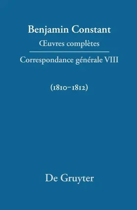 Delbouille / Kloocke |  Correspondance générale 1810–1812 | eBook | Sack Fachmedien