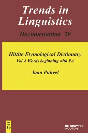 Puhvel | Words beginning with PA | Buch | 978-3-11-023864-8 | sack.de