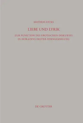 Eicks |  Liebe und Lyrik | Buch |  Sack Fachmedien