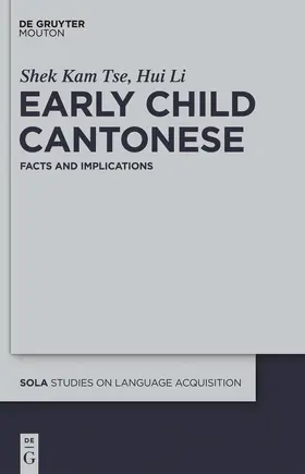Li / Tse | Early Child Cantonese | Buch | 978-3-11-024004-7 | sack.de
