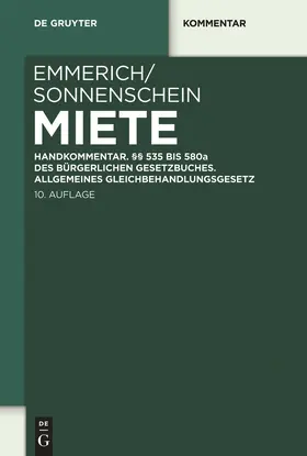 Emmerich / Sonnenschein / Rolfs |  Miete | Buch |  Sack Fachmedien