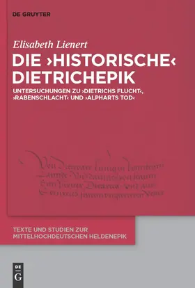 Lienert |  Die 'historische' Dietrichepik | Buch |  Sack Fachmedien