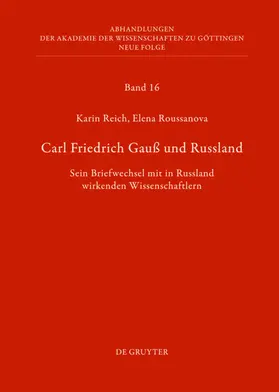 Reich / Roussanova | Carl Friedrich Gauß und Russland | E-Book | sack.de