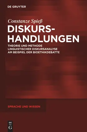 Spieß |  Diskurshandlungen | Buch |  Sack Fachmedien