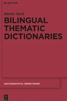 Stark |  Bilingual Thematic Dictionaries | Buch |  Sack Fachmedien