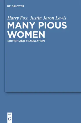 Fox / Lewis | Many Pious Women | E-Book | sack.de