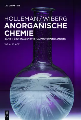 Wiberg / Holleman |  Anorganische Chemie 1 - Grundlagen und Hauptgruppenelemente | Buch |  Sack Fachmedien