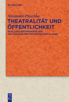 Pleschka |  Theatralität und Öffentlichkeit | eBook | Sack Fachmedien