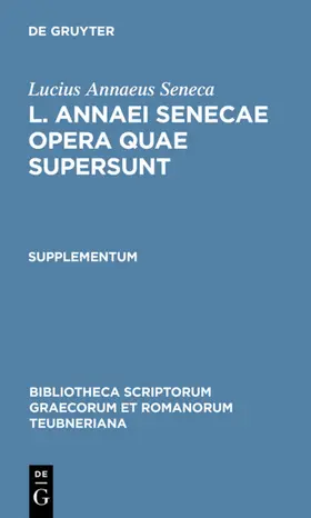 Lucius Annaeus Seneca / Haase | L. Annaei Senecae opera quae supersunt | E-Book | sack.de