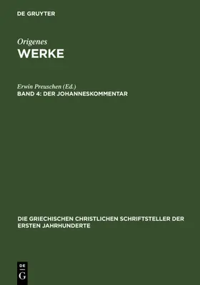 Preuschen |  Der Johanneskommentar | eBook | Sack Fachmedien