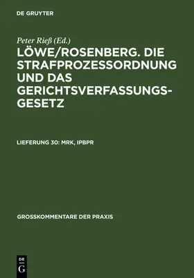 Gollwitzer |  MRK, IPBPR | eBook | Sack Fachmedien