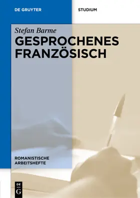 Barme |  Gesprochenes Französisch | eBook | Sack Fachmedien