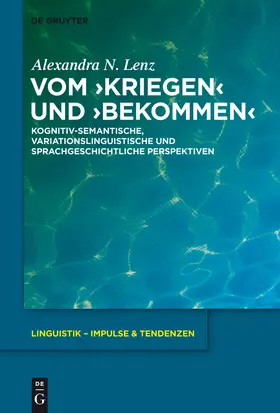 Lenz |  Vom ¿kriegen¿ und ¿bekommen¿ | Buch |  Sack Fachmedien