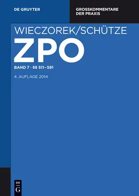 Prütting / Büscher / Jänich |  §§ 511-591 | Buch |  Sack Fachmedien