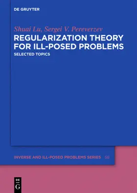 Lu / Pereverzev | Regularization Theory for Ill-posed Problems | E-Book | sack.de