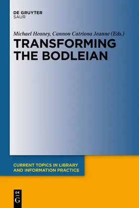 Heaney / Cannon | Transforming the Bodleian | E-Book | sack.de