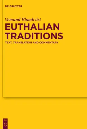 Blomkvist | Euthalian Traditions | E-Book | sack.de