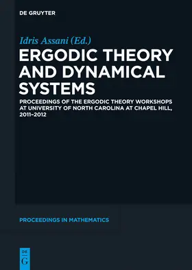 Assani |  Ergodic Theory and Dynamical Systems | Buch |  Sack Fachmedien