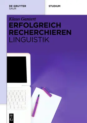 Gantert | Erfolgreich recherchieren – Linguistik | E-Book | sack.de
