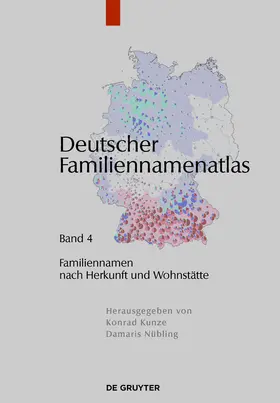 Kunze / Nowack / Bochenek |  Deutscher Familiennamenatlas | Buch |  Sack Fachmedien
