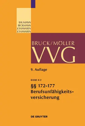 Baumann / Bruck |  Berufsunfähigkeitsversicherung §§ 172-177 | Buch |  Sack Fachmedien