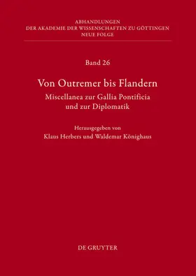 Herbers / Könighaus |  Von Outremer bis Flandern | eBook | Sack Fachmedien
