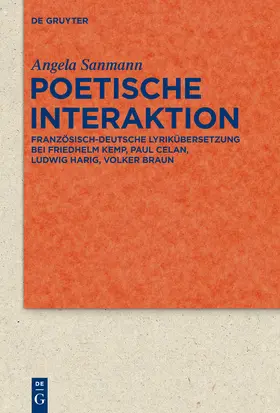 Sanmann |  Poetische Interaktion | Buch |  Sack Fachmedien