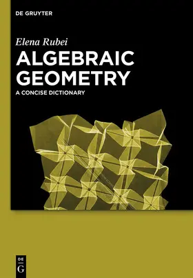 Rubei | Algebraic Geometry | Buch | 978-3-11-031622-3 | sack.de
