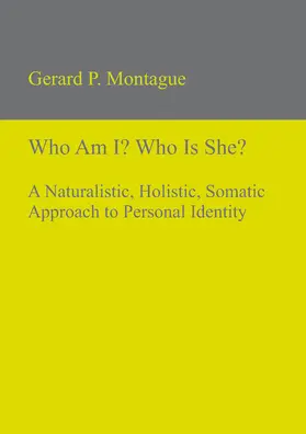 Montague |  Who Am I? Who Is She? | Buch |  Sack Fachmedien