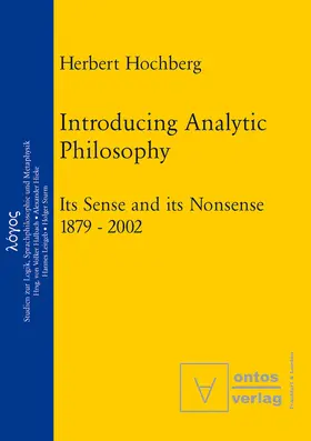 Hochberg |  Introducing Analytic Philosophy | Buch |  Sack Fachmedien