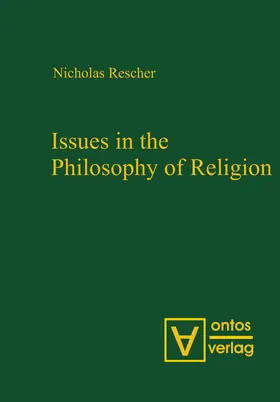 Rescher |  Issues in the Philosophy of Religion | Buch |  Sack Fachmedien