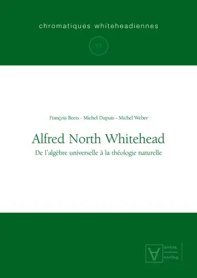 Beets / Dupuis / Weber |  Alfred North Whitehead | eBook | Sack Fachmedien