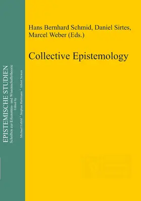 Schmid / Weber / Sirtes |  Collective Epistemology | Buch |  Sack Fachmedien