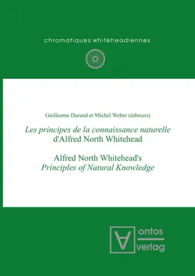 Durand / Weber |  Les principes de la connaissance naturelle d'Alfred North Whitehead | eBook | Sack Fachmedien