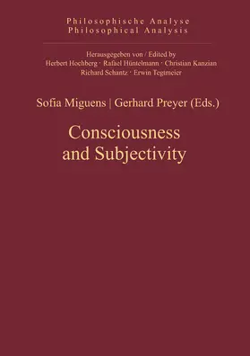 Preyer / Miguens |  Consciousness and Subjectivity | Buch |  Sack Fachmedien