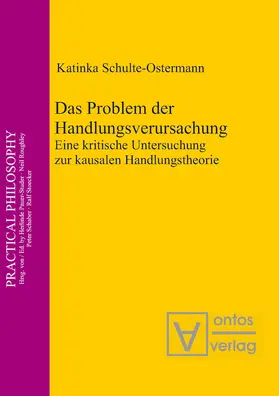 Schulte-Ostermann |  Das Problem der Handlungsverursachung | Buch |  Sack Fachmedien