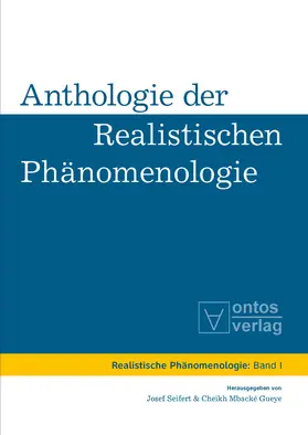 Mbacké Gueye / Seifert |  Anthologie der realistischen Phänomenologie | Buch |  Sack Fachmedien