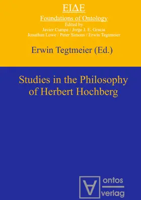 Tegtmeier |  Studies in the philosophy of Herbert Hochberg | eBook | Sack Fachmedien