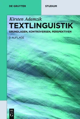 Adamzik |  Textlinguistik | Buch |  Sack Fachmedien