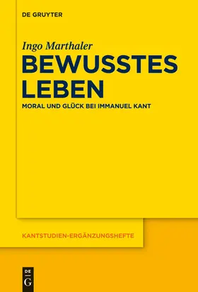 Marthaler | Bewusstes Leben | Buch | 978-3-11-033862-1 | sack.de