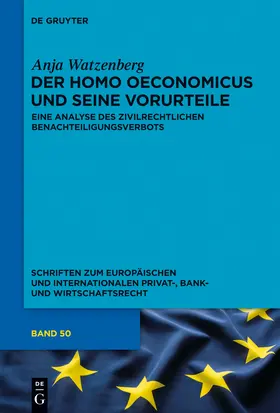 Watzenberg |  Der homo oeconomicus und seine Vorurteile | Buch |  Sack Fachmedien