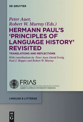 Auer / Murray |  Hermann Paul's 'Principles of Language History' Revisited | Buch |  Sack Fachmedien